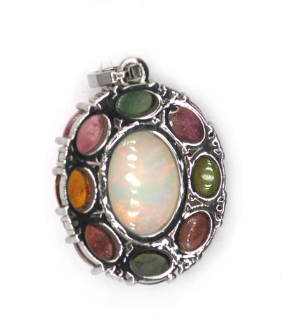 92.5 sterling silver Diamond pendant