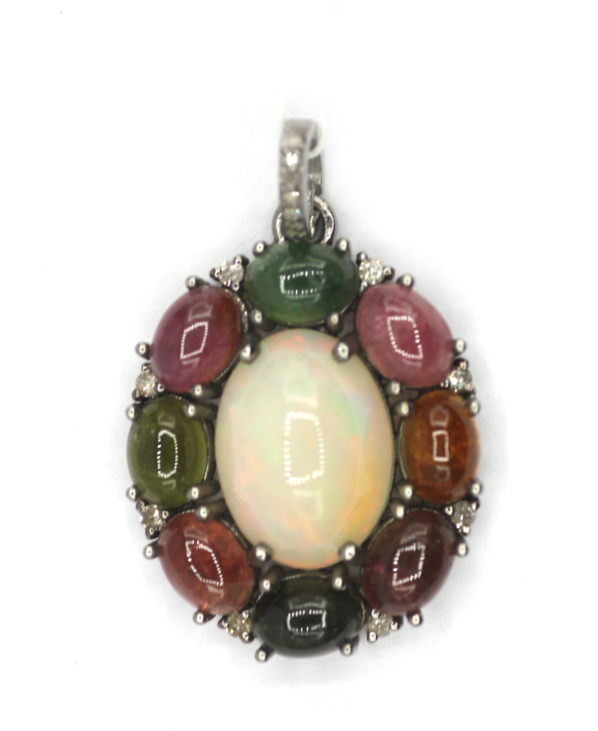 92.5 sterling silver Diamond pendant