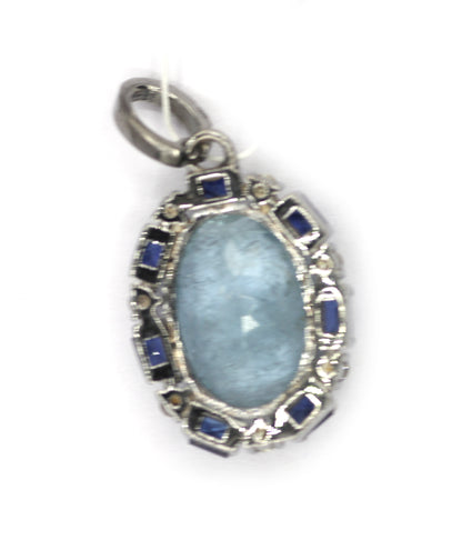 92.5 sterling silver Diamond pendant