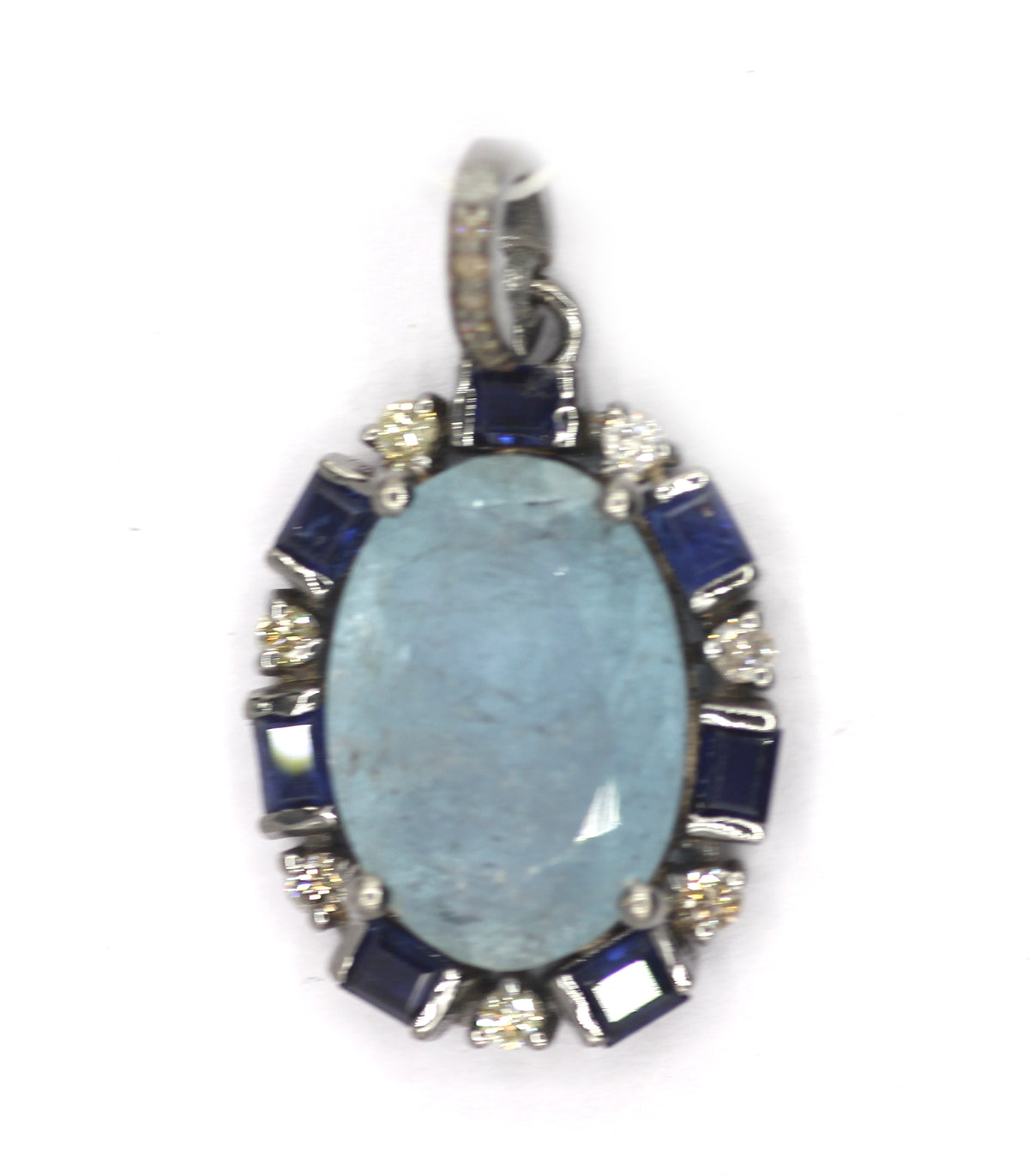 92.5 sterling silver Diamond pendant