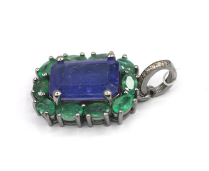 92.5 sterling silver Diamond pendant