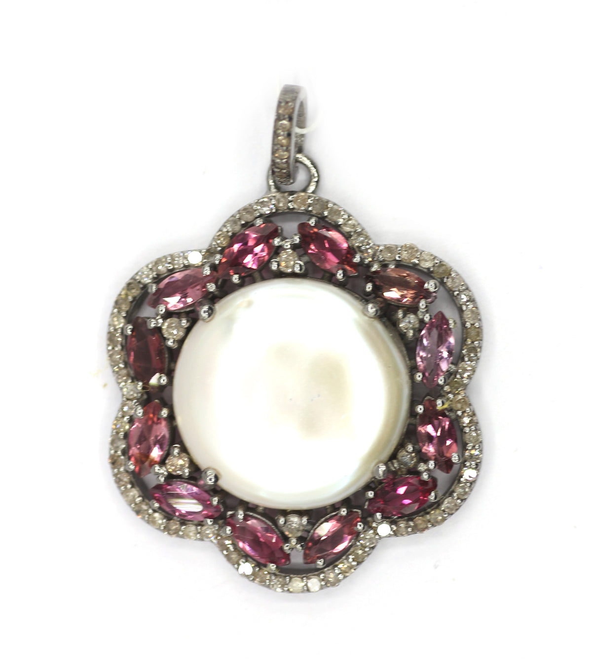 92.5 sterling silver Diamond pendant