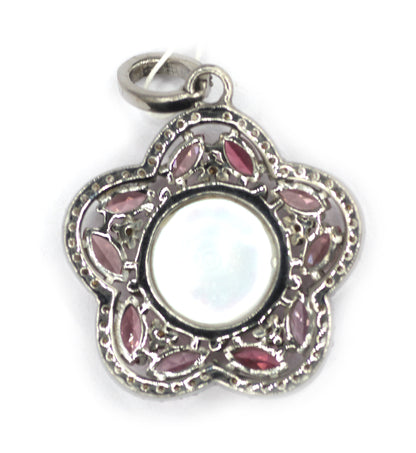 92.5 sterling silver Diamond pendant