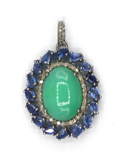 92.5 sterling silver Diamond pendant