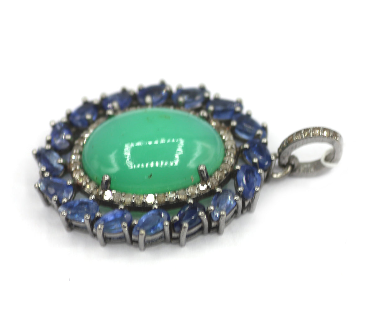 92.5 sterling silver Diamond pendant