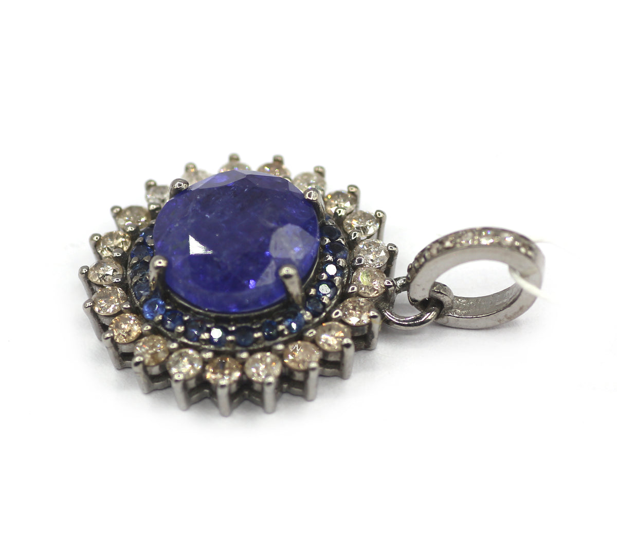 92.5 sterling silver Diamond pendant