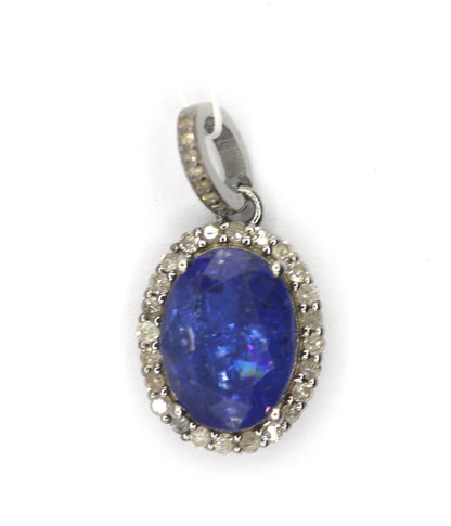 92.5 sterling silver Diamond pendant