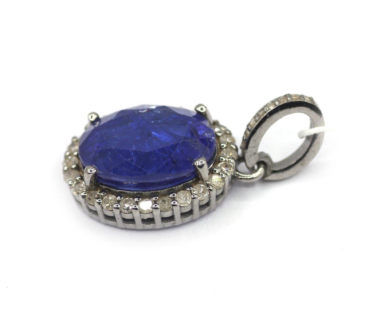 92.5 sterling silver Diamond pendant