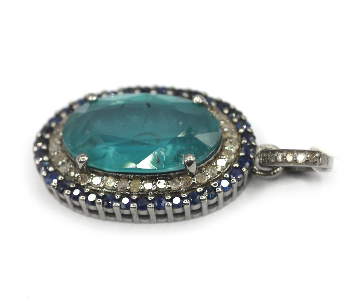 92.5 sterling silver Diamond pendant