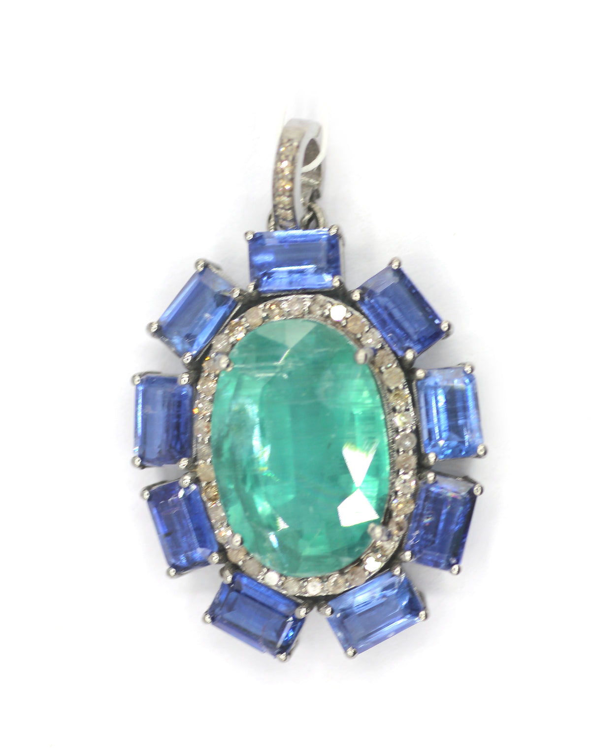 92.5 sterling silver Diamond pendant