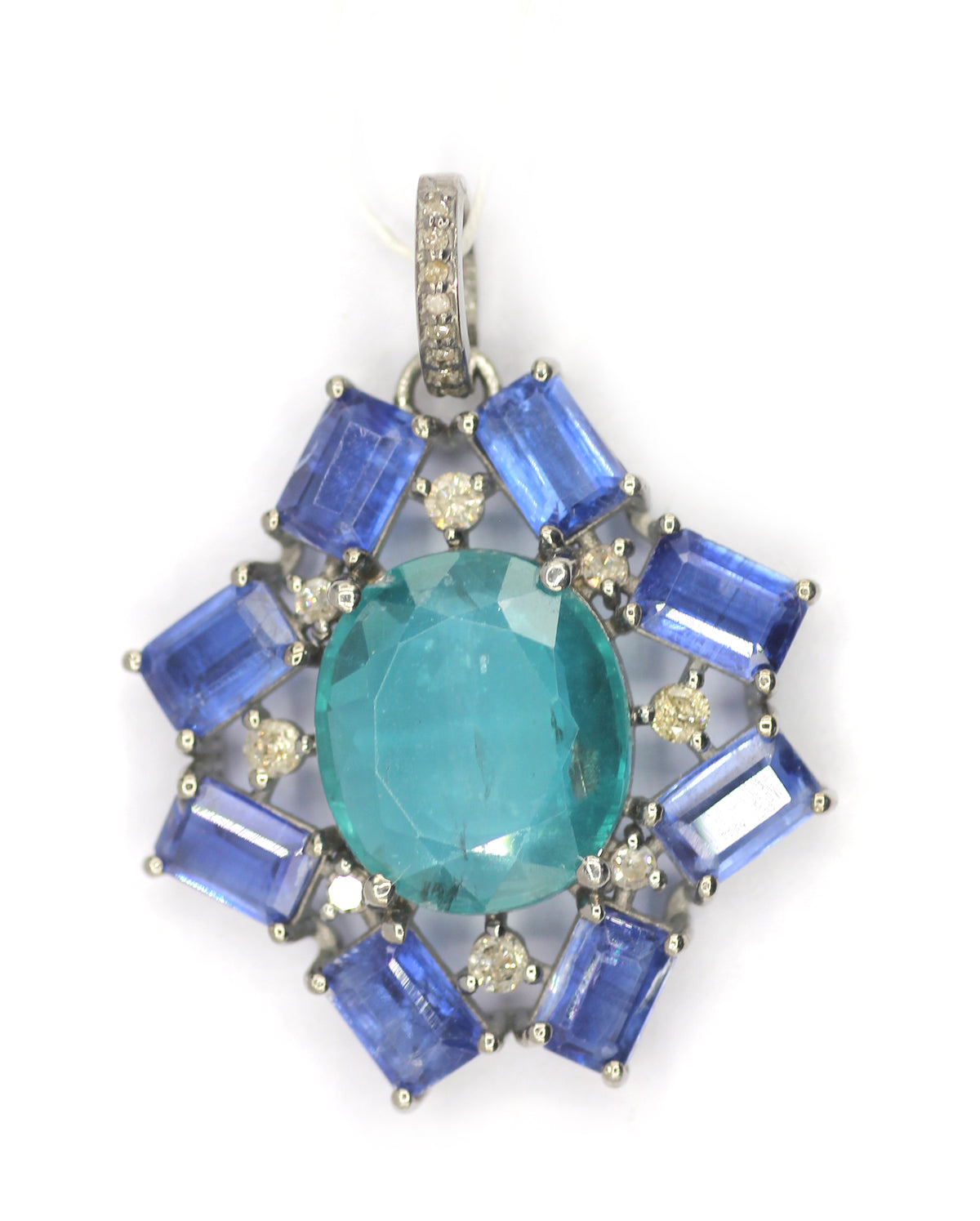 92.5 sterling silver Diamond pendant