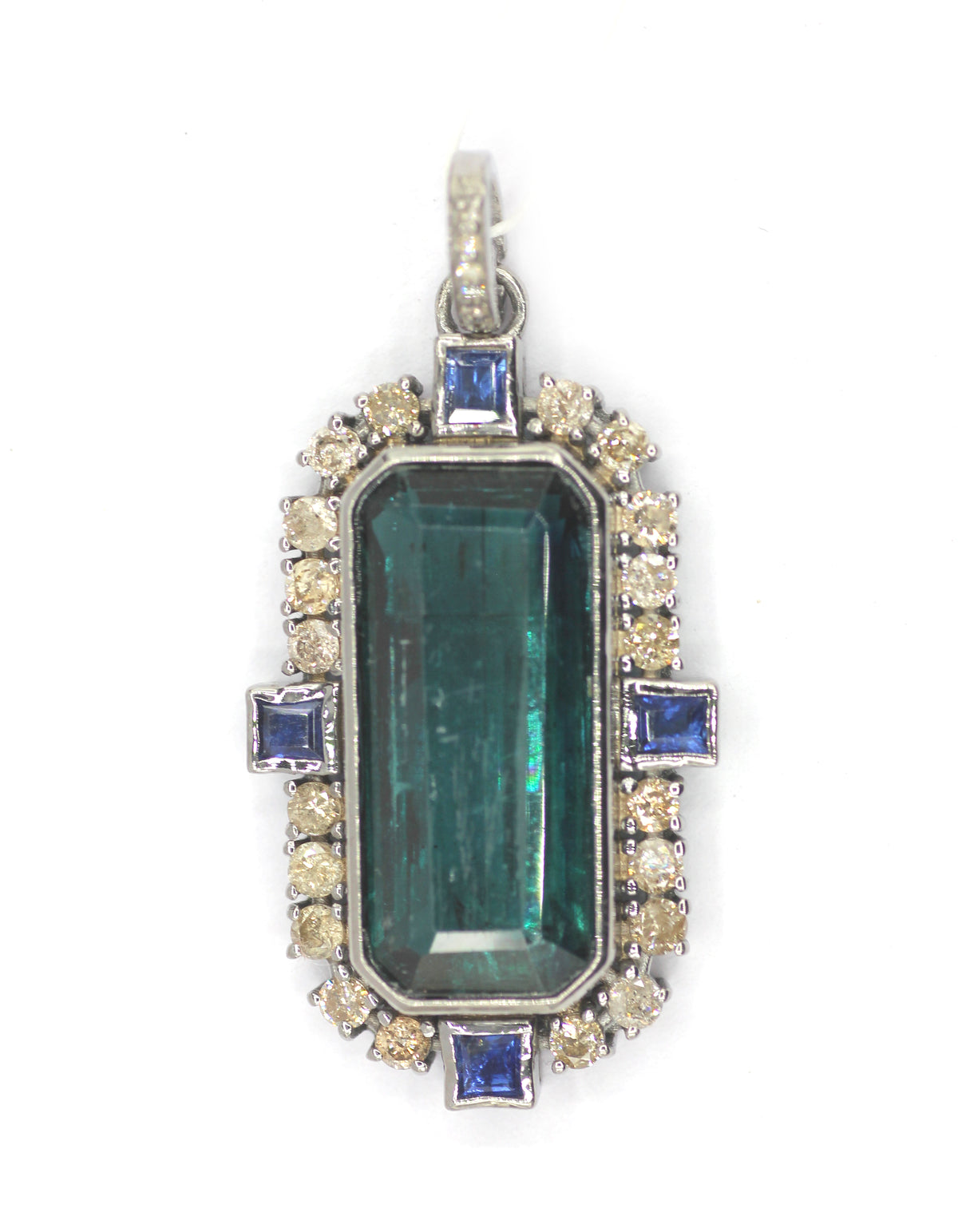 92.5 sterling silver Diamond pendant