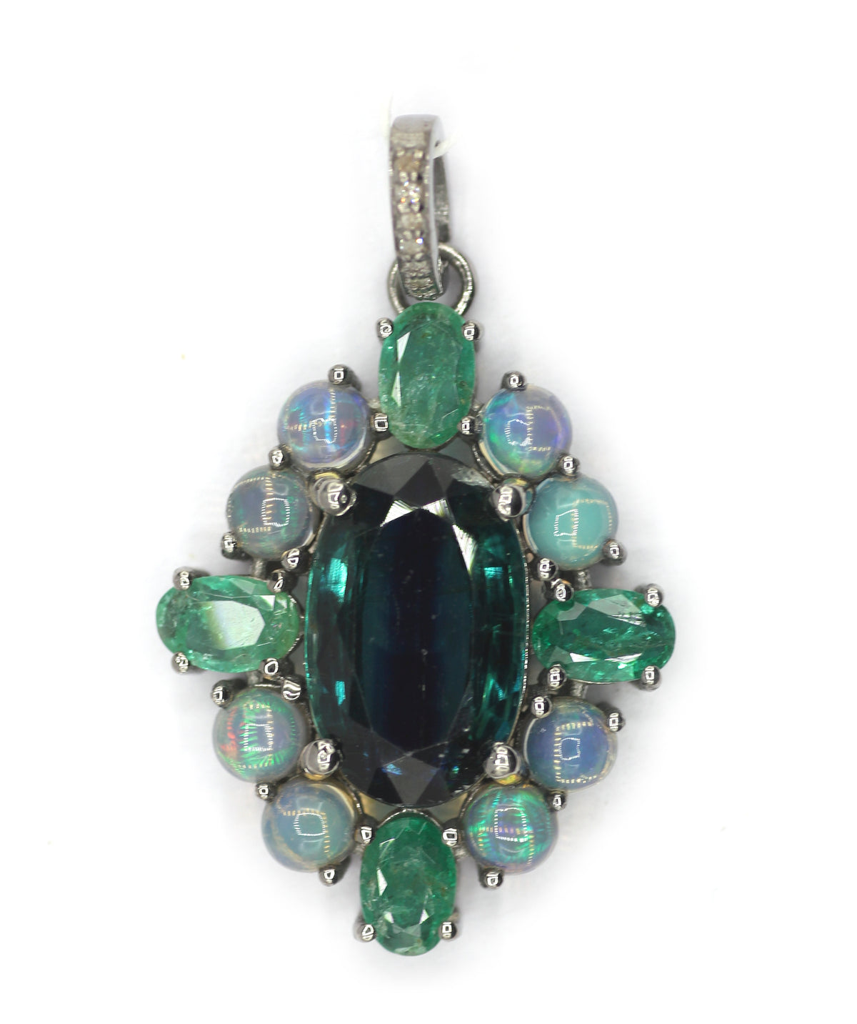 92.5 sterling silver Diamond pendant