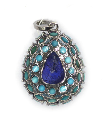 92.5 sterling silver Diamond pendant