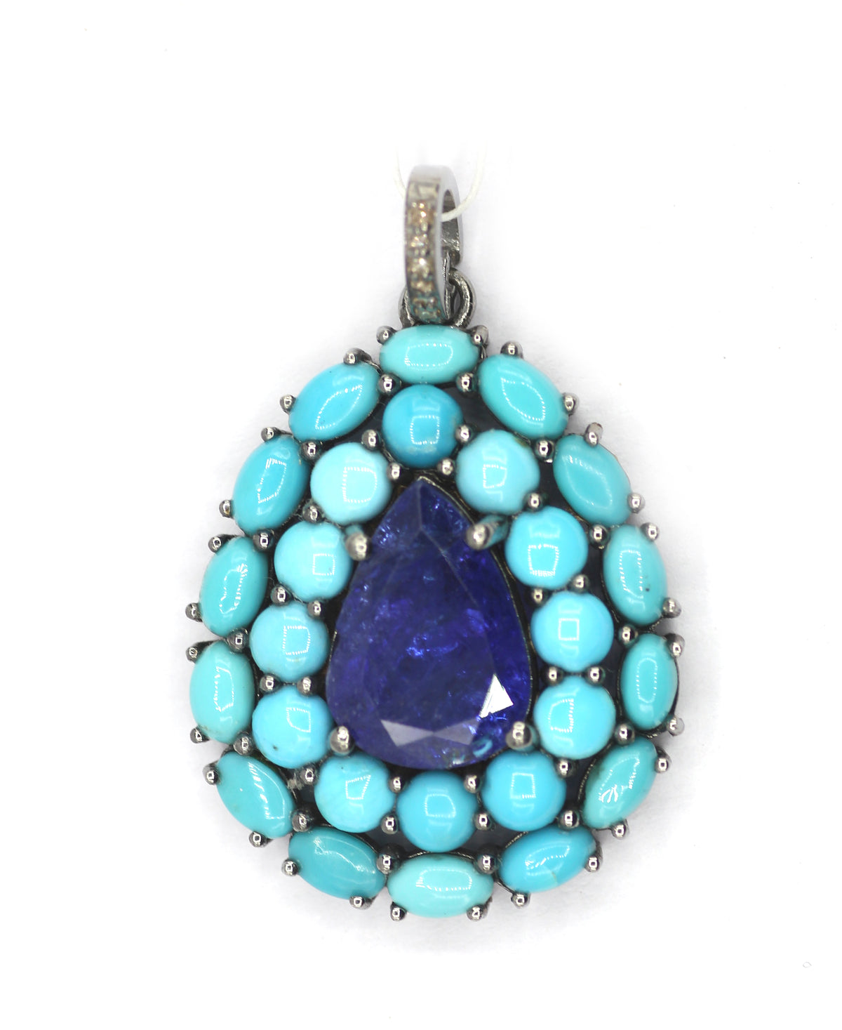 92.5 sterling silver Diamond pendant