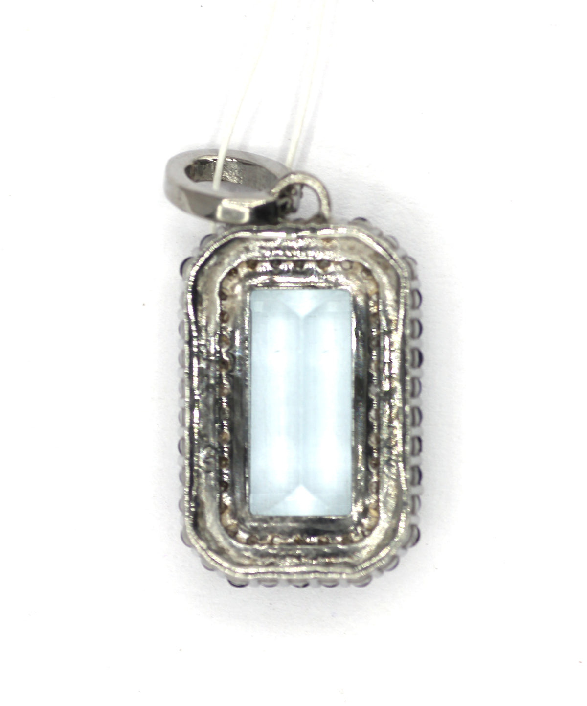 92.5 sterling silver Diamond pendant