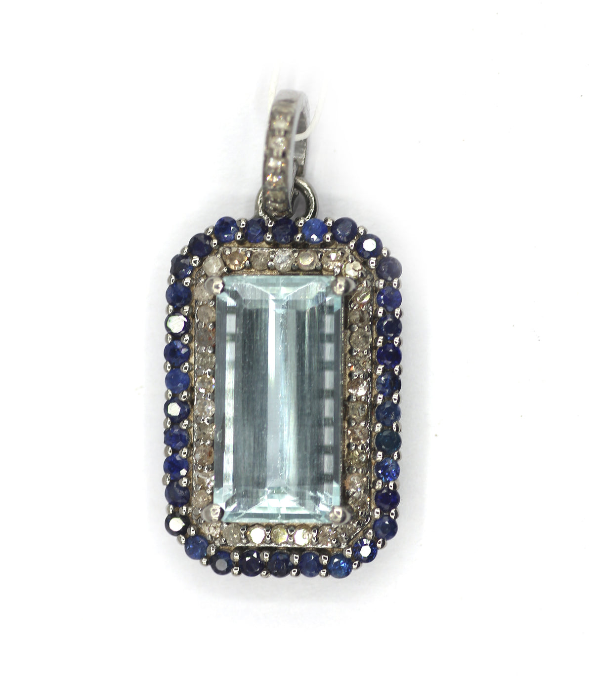 92.5 sterling silver Diamond pendant