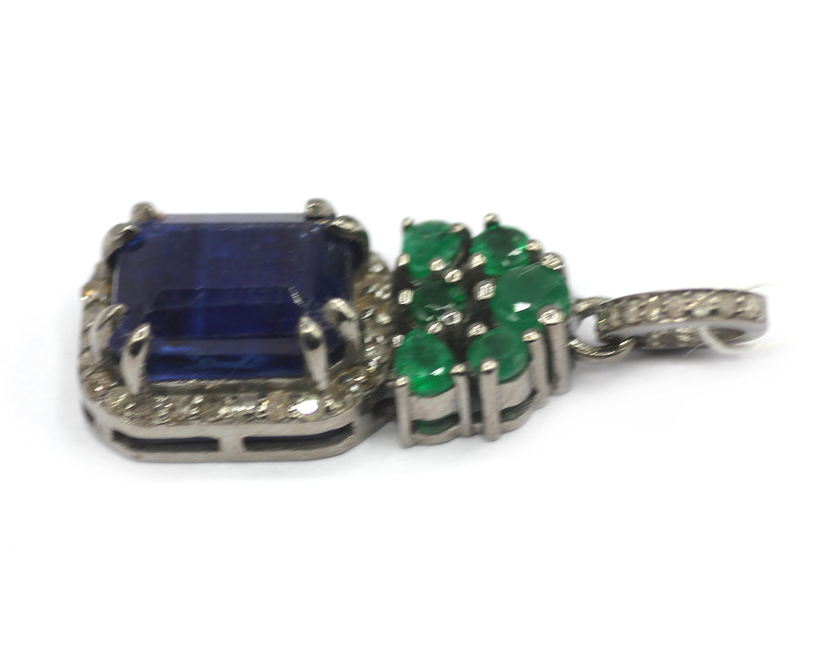 92.5 sterling silver Diamond pendant