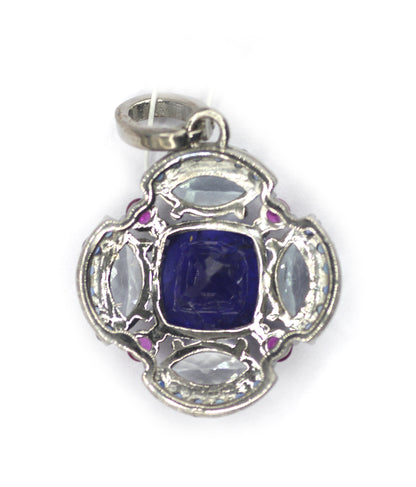 92.5 sterling silver Diamond pendant