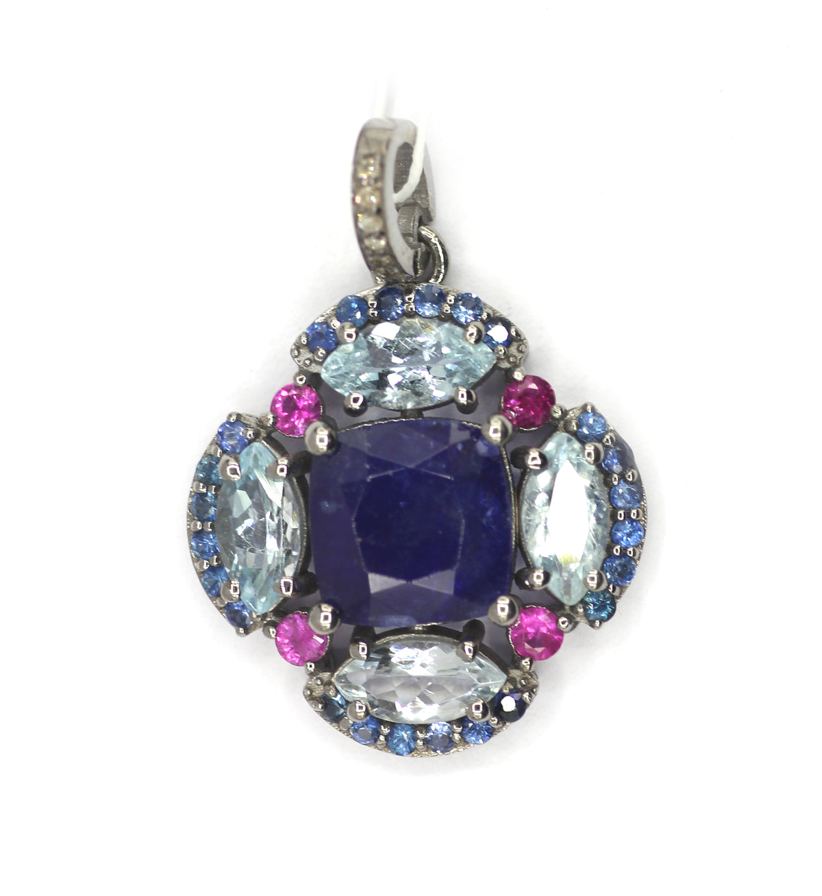 92.5 sterling silver Diamond pendant
