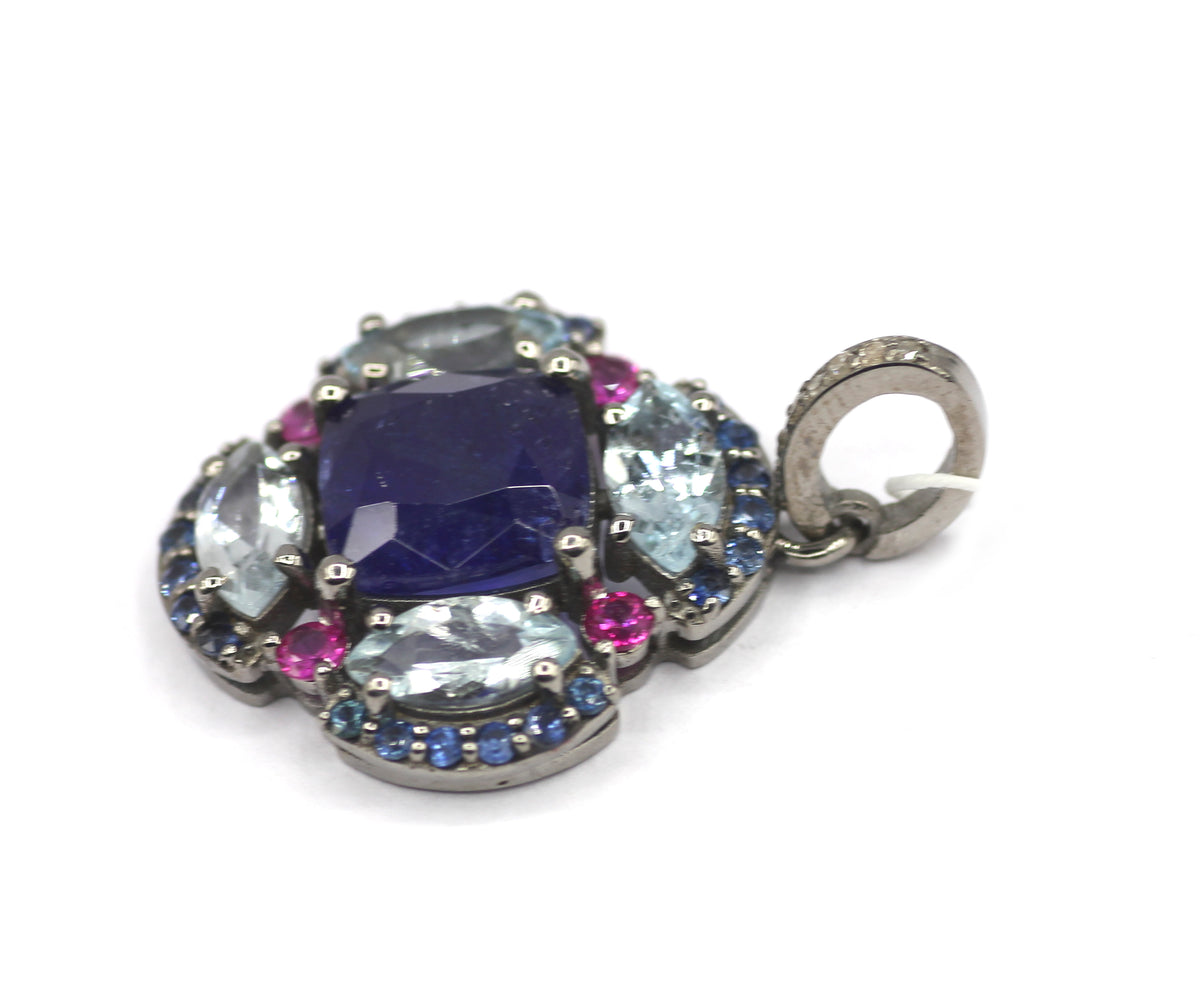 92.5 sterling silver Diamond pendant