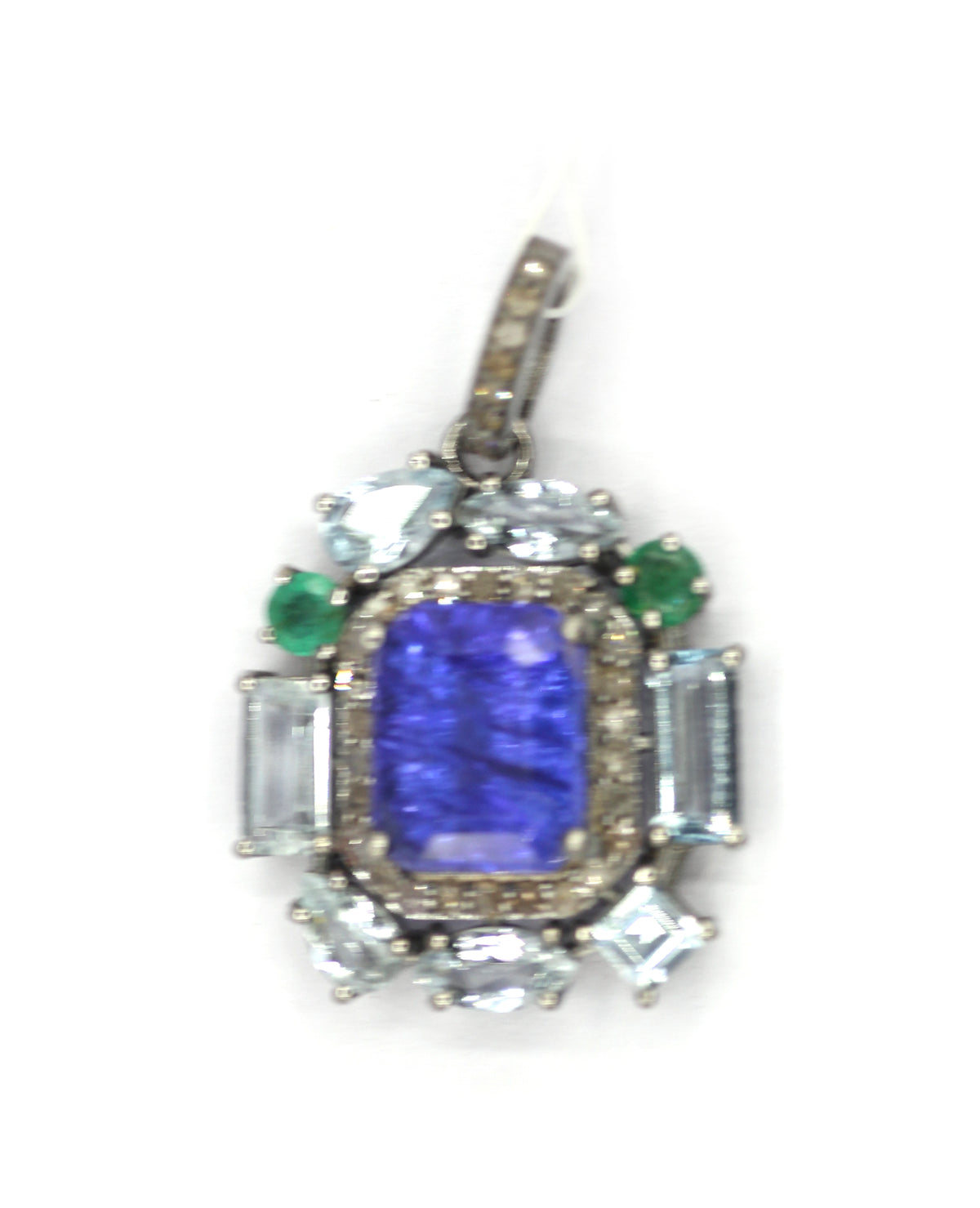 92.5 sterling silver Diamond pendant