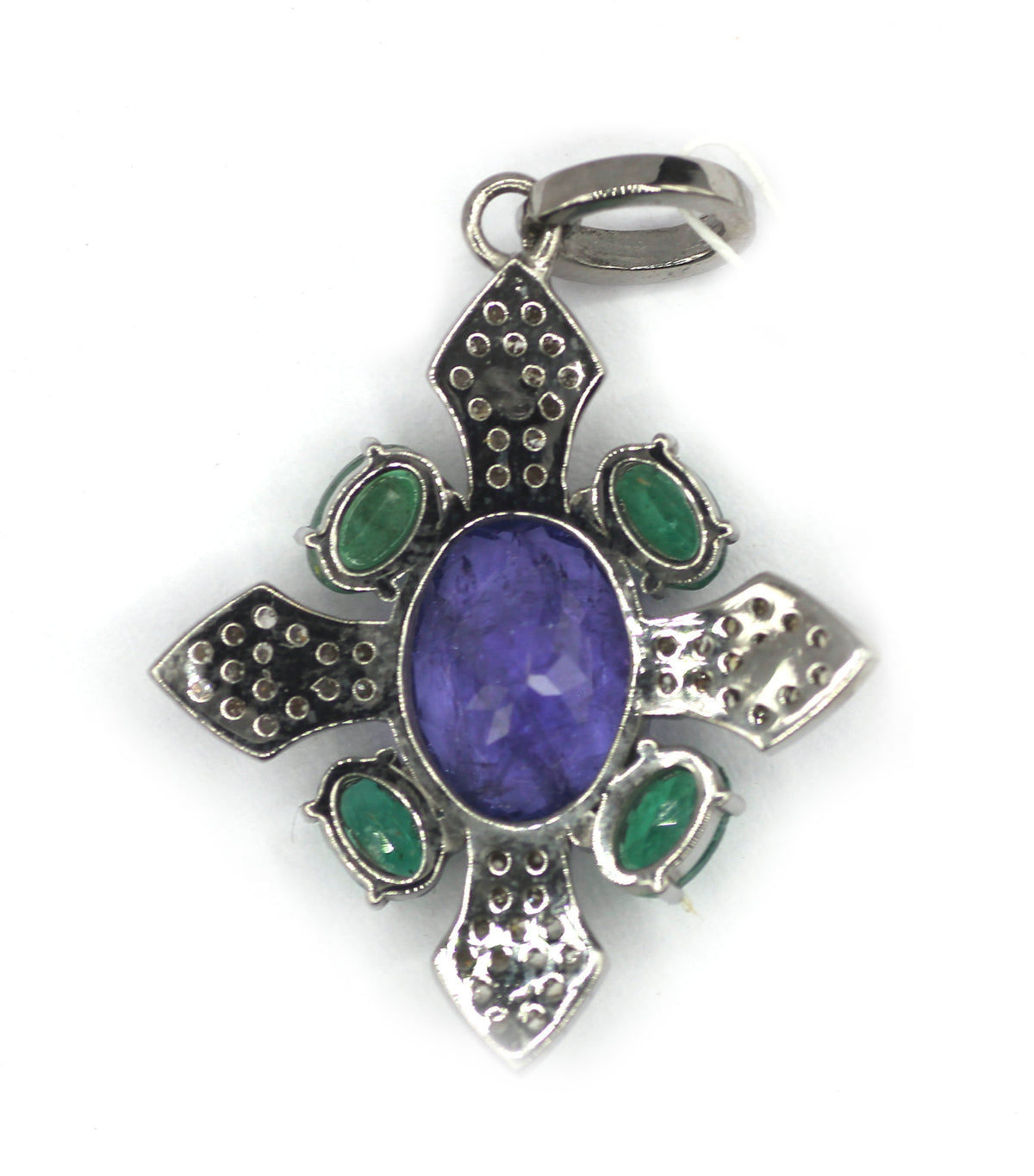 92.5 sterling silver Diamond pendant