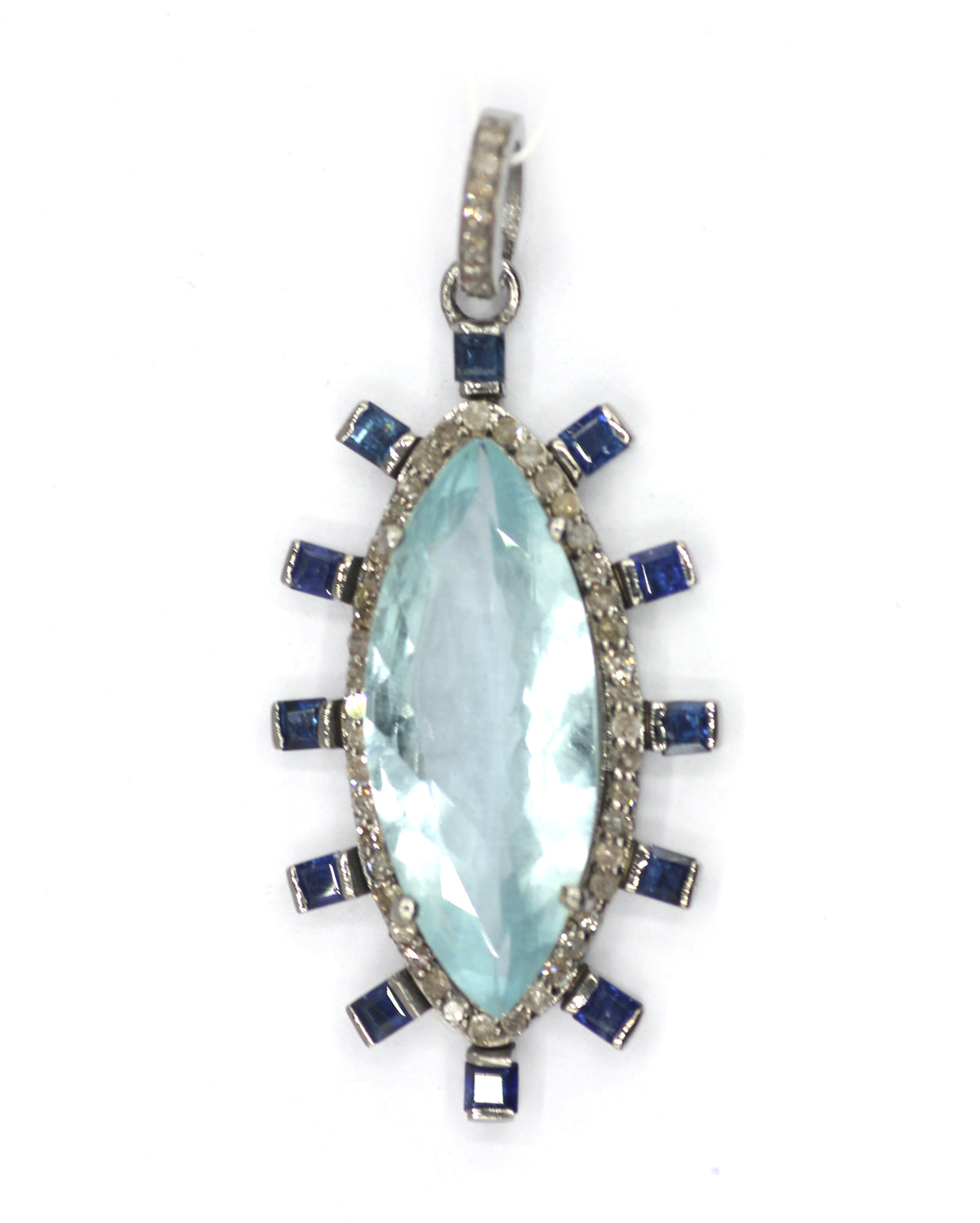 92.5 sterling silver Diamond pendant