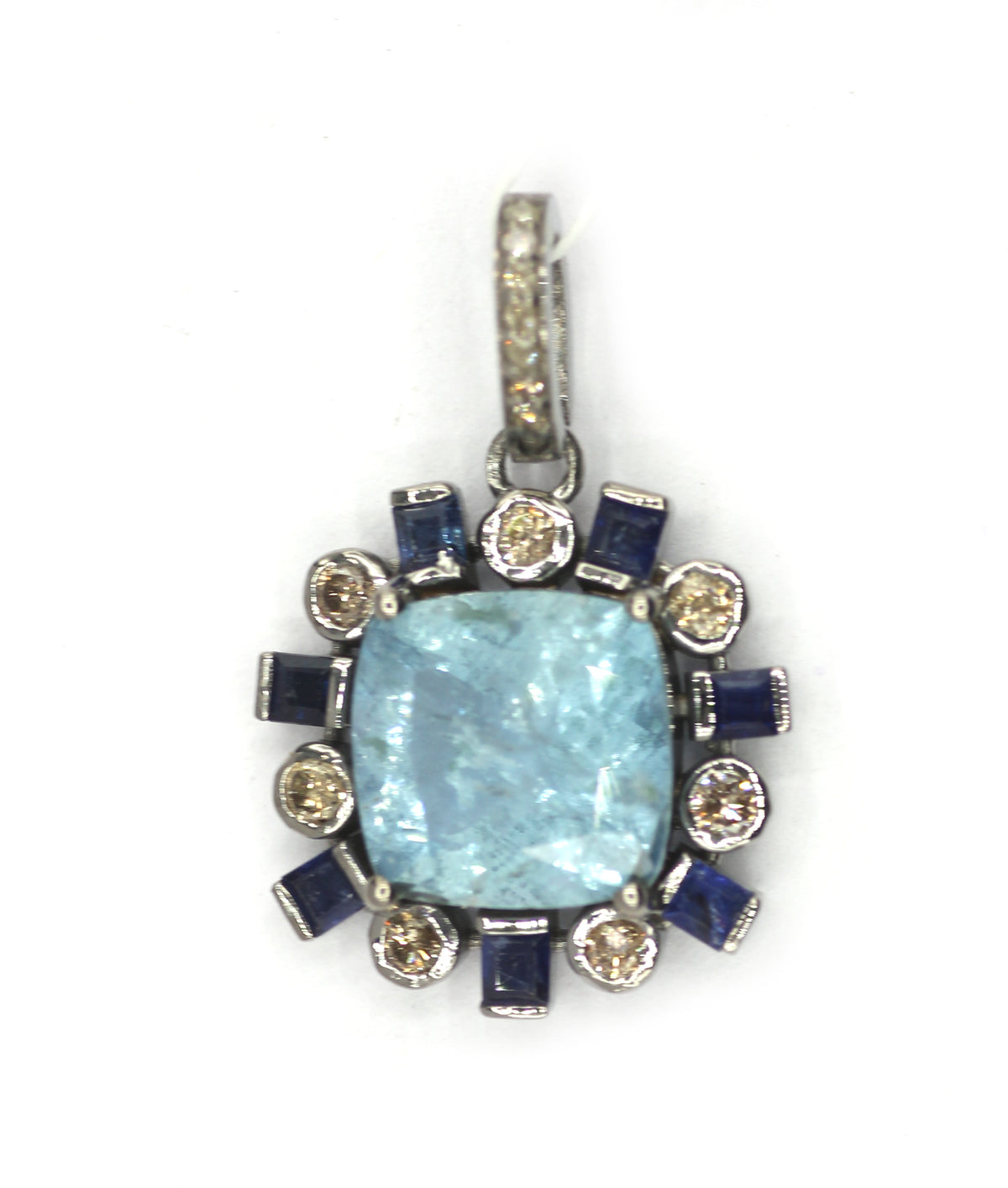 92.5 sterling silver Diamond pendant
