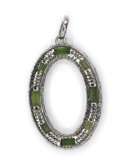 92.5 sterling silver Diamond pendant