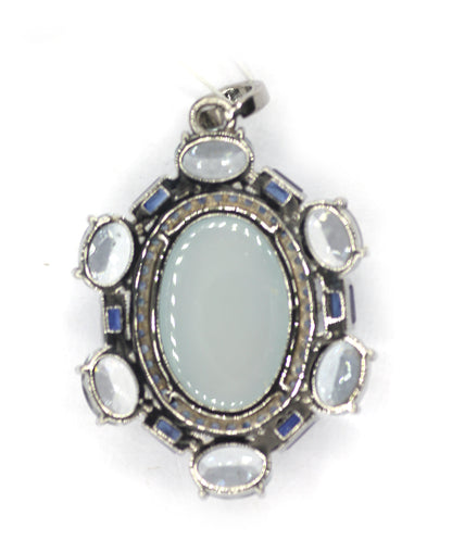 92.5 sterling silver Diamond pendant