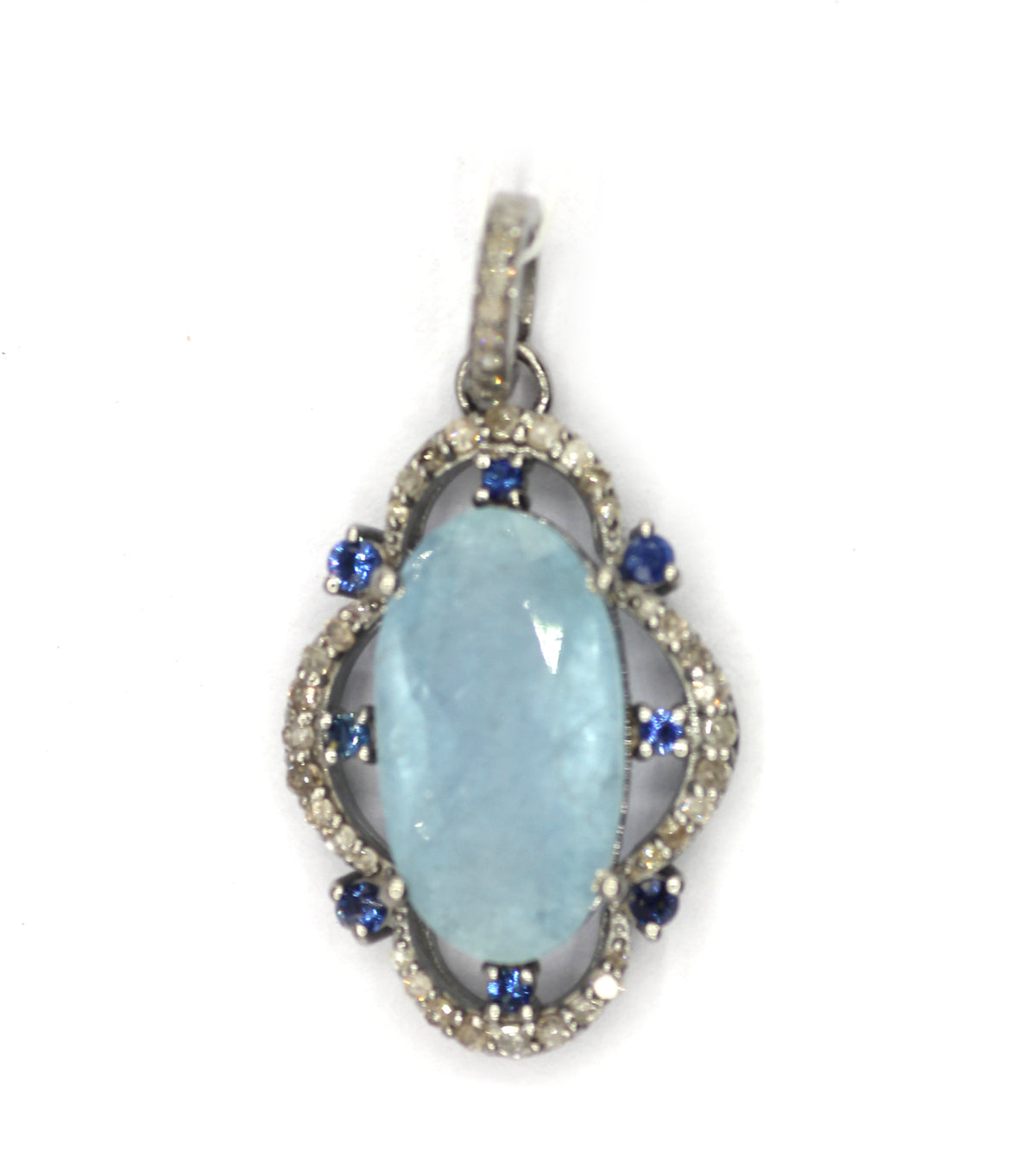 92.5 sterling silver Diamond pendant