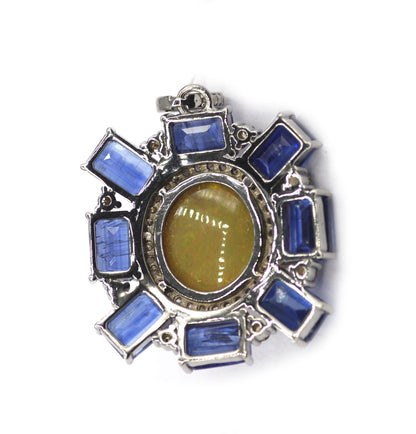 92.5 sterling silver Diamond pendant