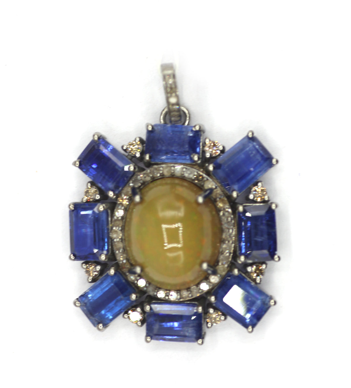 92.5 sterling silver Diamond pendant
