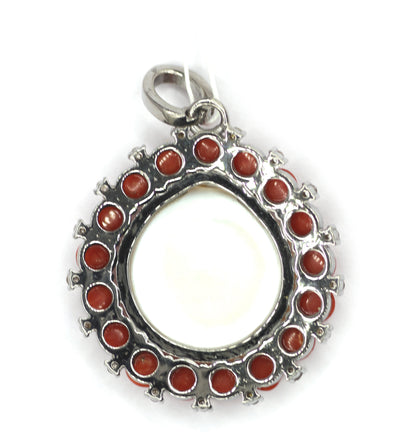 92.5 sterling silver Diamond pendant
