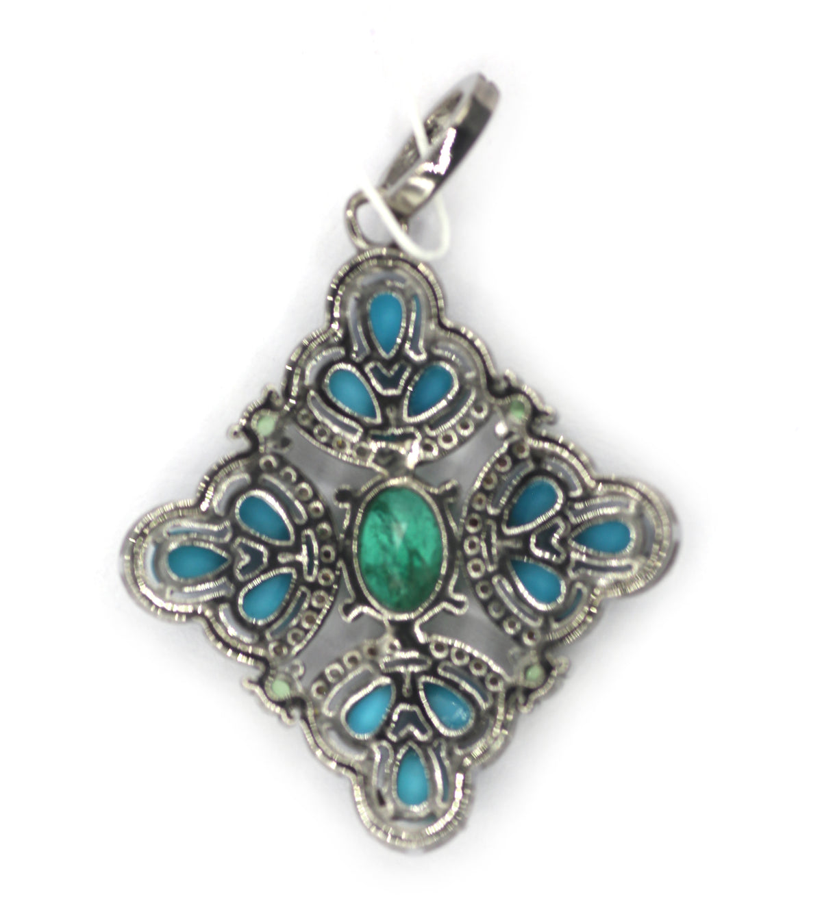 92.5 sterling silver Diamond pendant