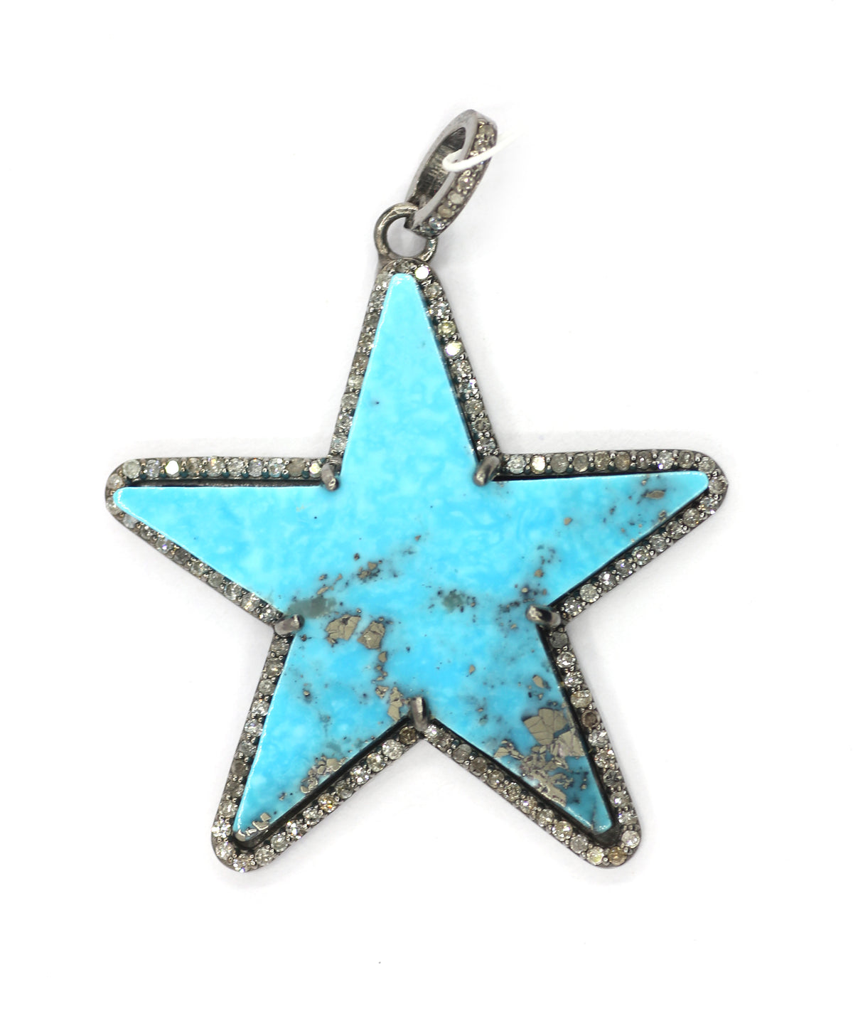 92.5 sterling silver Diamond pendant