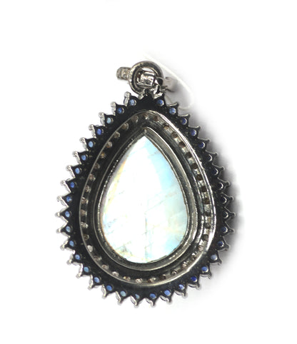 92.5 sterling silver Diamond pendant