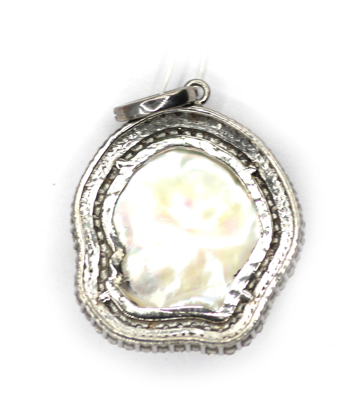 92.5 sterling silver Diamond pendant