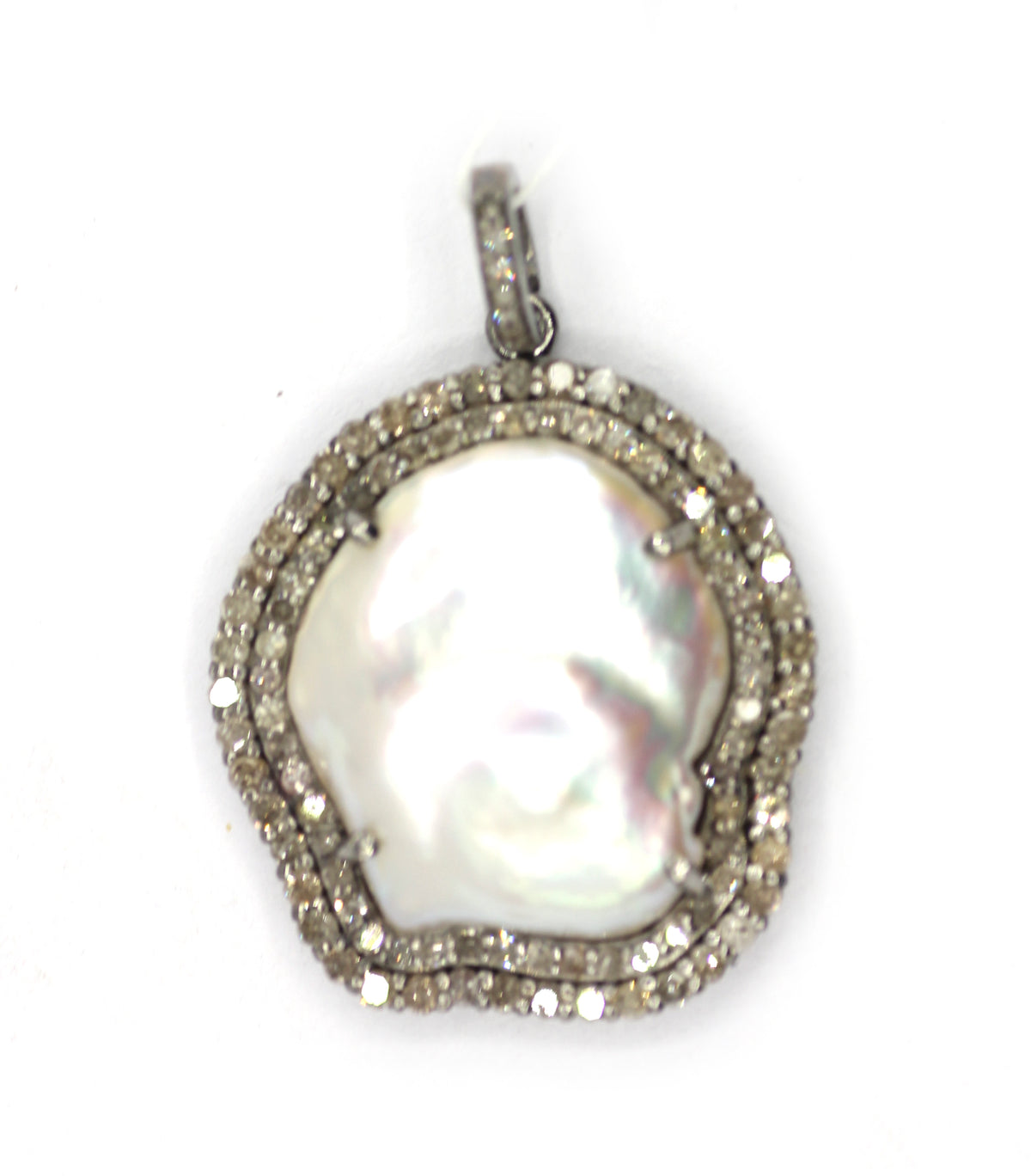 92.5 sterling silver Diamond pendant