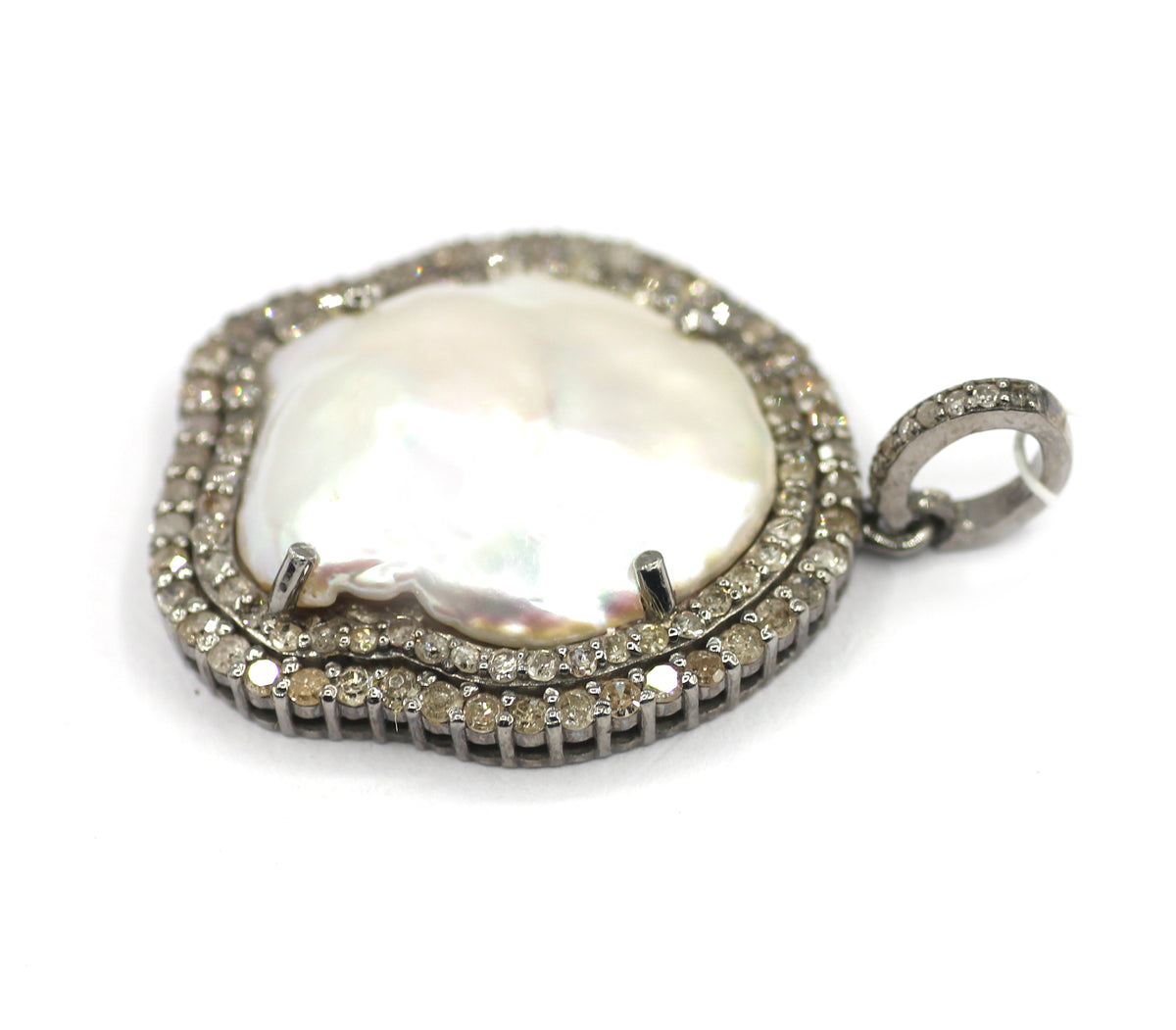 92.5 sterling silver Diamond pendant