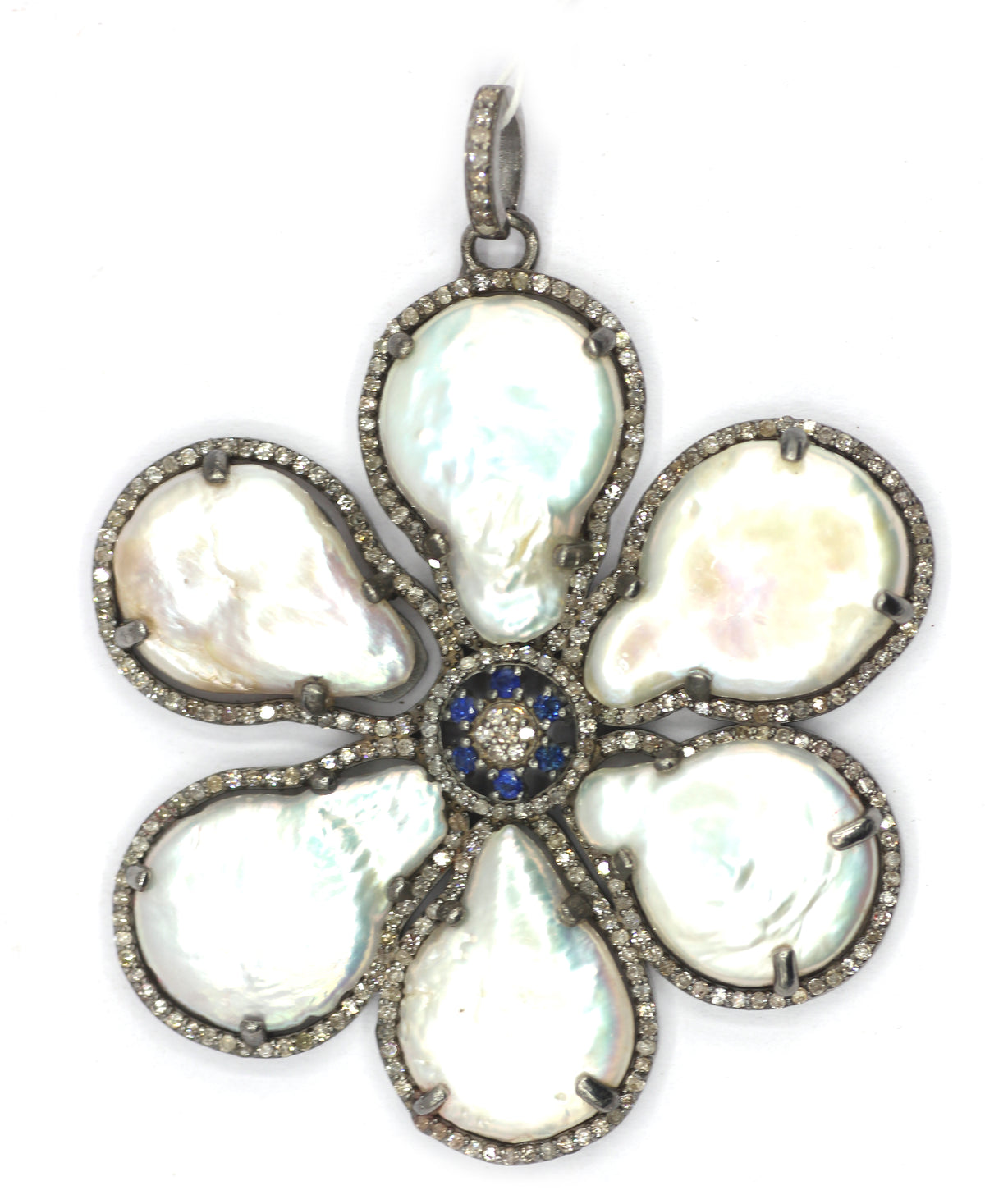 92.5 sterling silver Diamond pendant