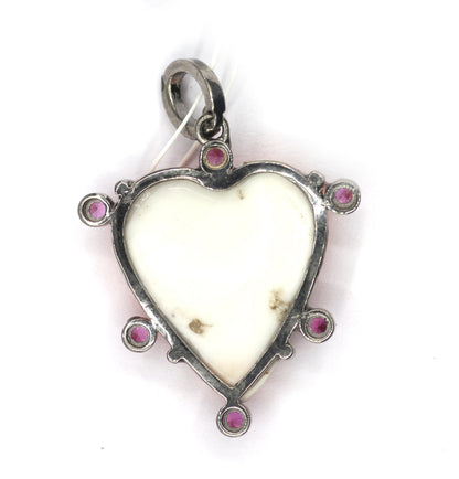 92.5 sterling silver Diamond pendant