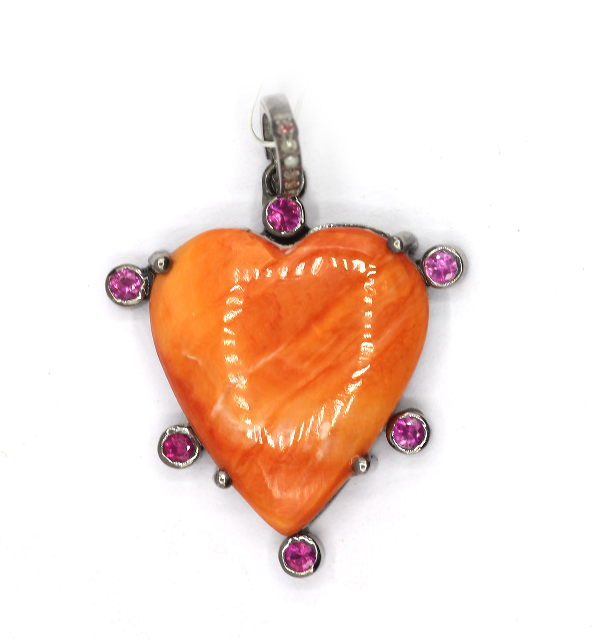 92.5 sterling silver Diamond pendant