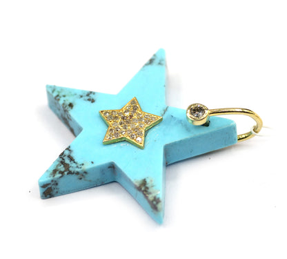 92.5 sterling silver Diamond pendant