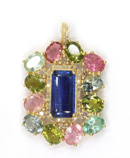 92.5 sterling silver Diamond pendant