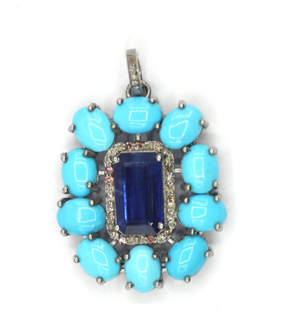 92.5 sterling silver Diamond pendant
