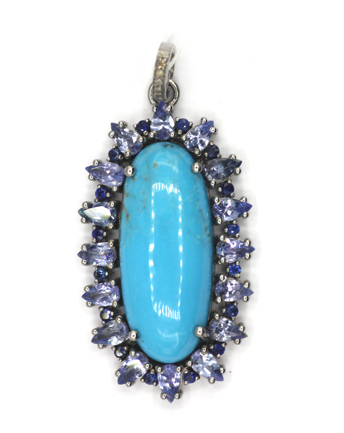 92.5 sterling silver Diamond pendant