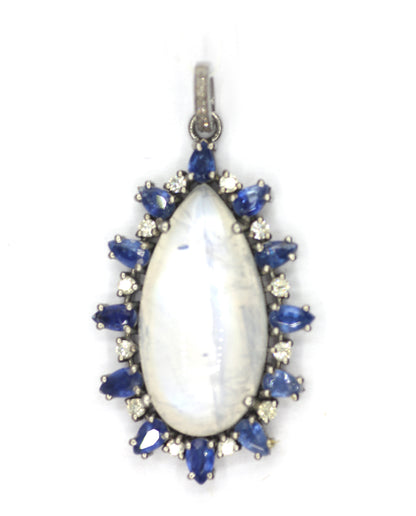 92.5 sterling silver Diamond pendant