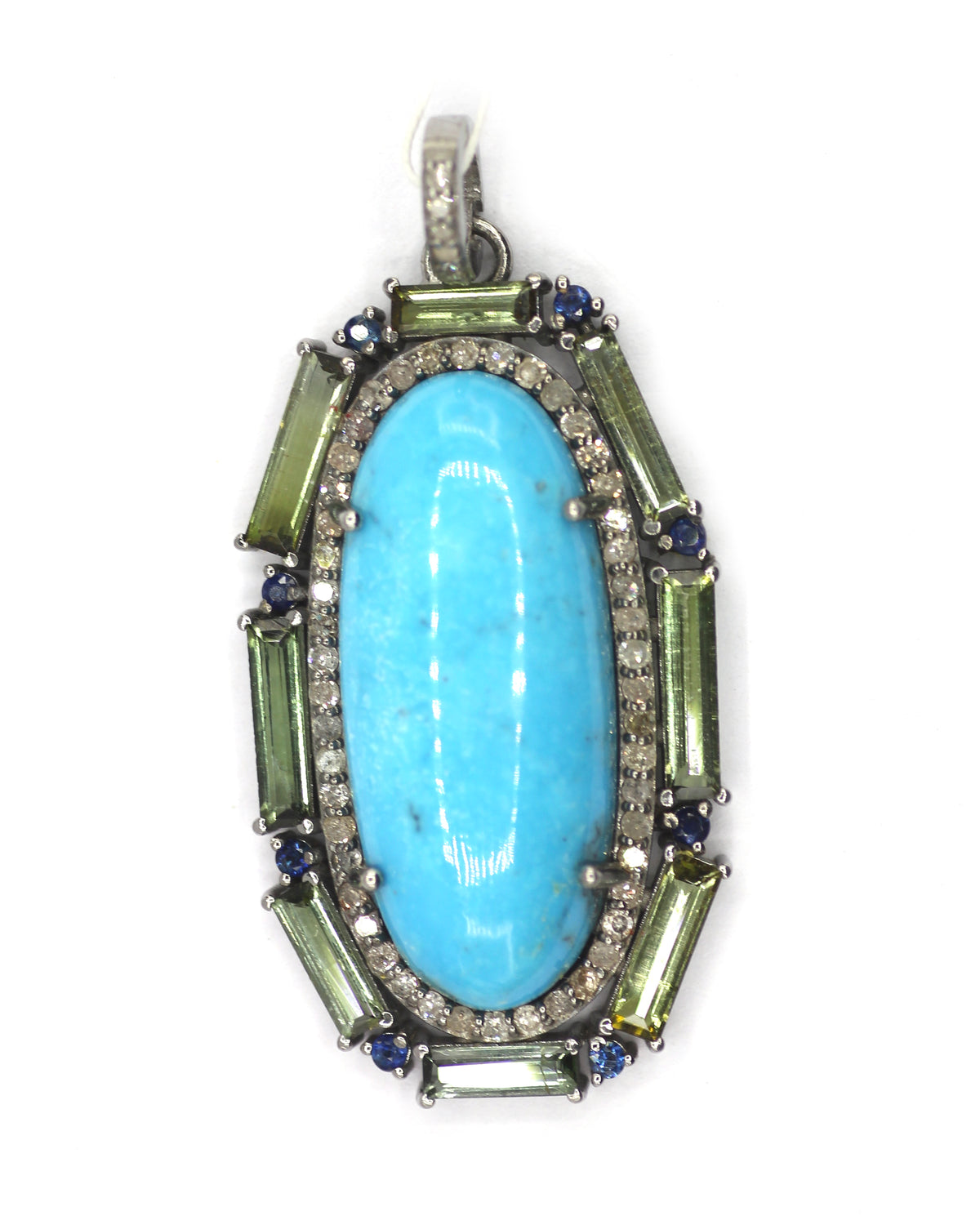 92.5 sterling silver Diamond pendant